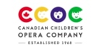 Canadian Children's Opera Company coupons